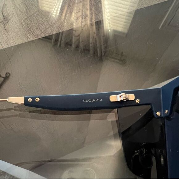 Dior Unisex Sunglasses Matte Navy Blue DIORCLUBM1U31B7, New, w/Case - Picture 11 of 16